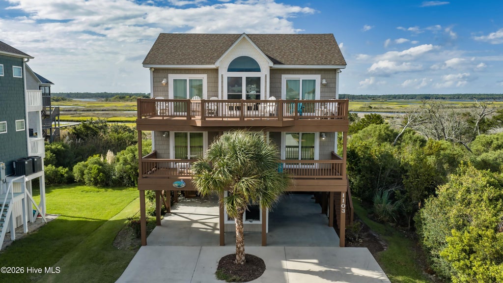 Photo of 1103 N New River Drive, Surf City, NC 28445 (MLS # 100603536)