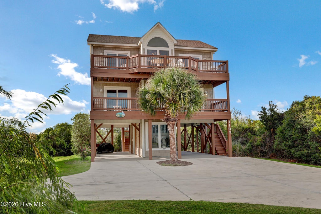 Photo of 1103 N New River Drive, Surf City, NC 28445 (MLS # 100603536)