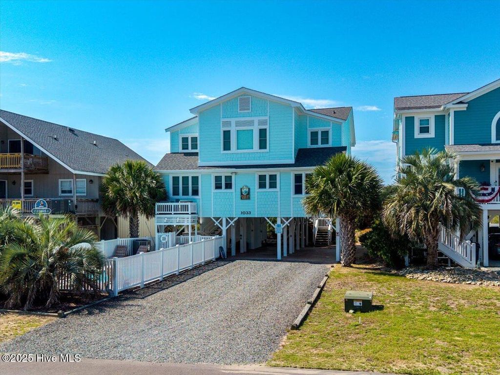 Photo of 1033 Ocean Boulevard W, Holden Beach, NC 28462 (MLS # 100513648)