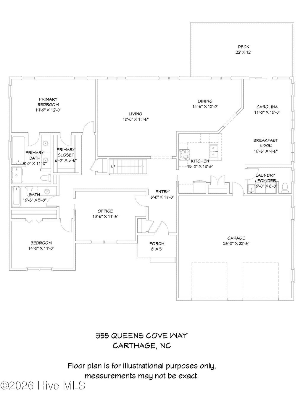 Photo of 355 Queens Cove Way, Carthage, NC 28327 (MLS # 100568067)