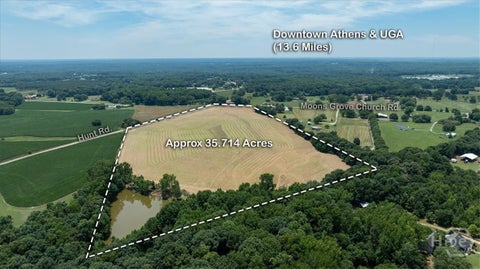 Vacant Land For Sale - Moons Grove Church Road<br/> Danielsville, GA 30633