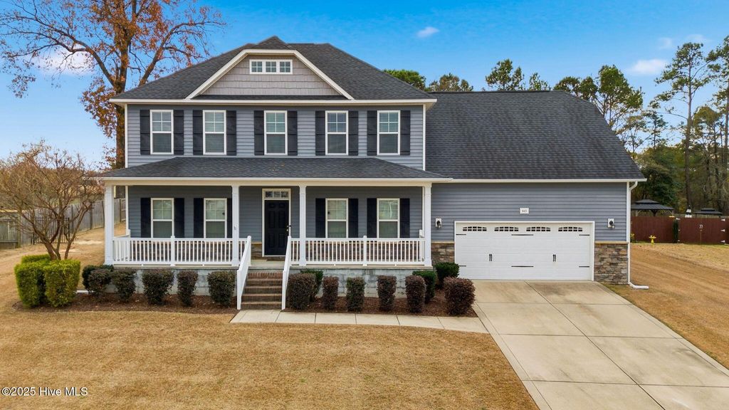 Photo of 443 Brownstone Drive, Raeford, NC 28376 (MLS # 100545690)