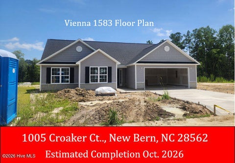 Homes For Sale - 1005 Croaker Court<br/> Craven County, New Bern, NC 28562