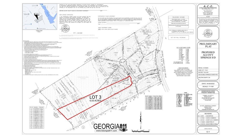 Photo of 100 Alcovy Springs Drive, Monroe, GA 30656 (MLS # CL347425)