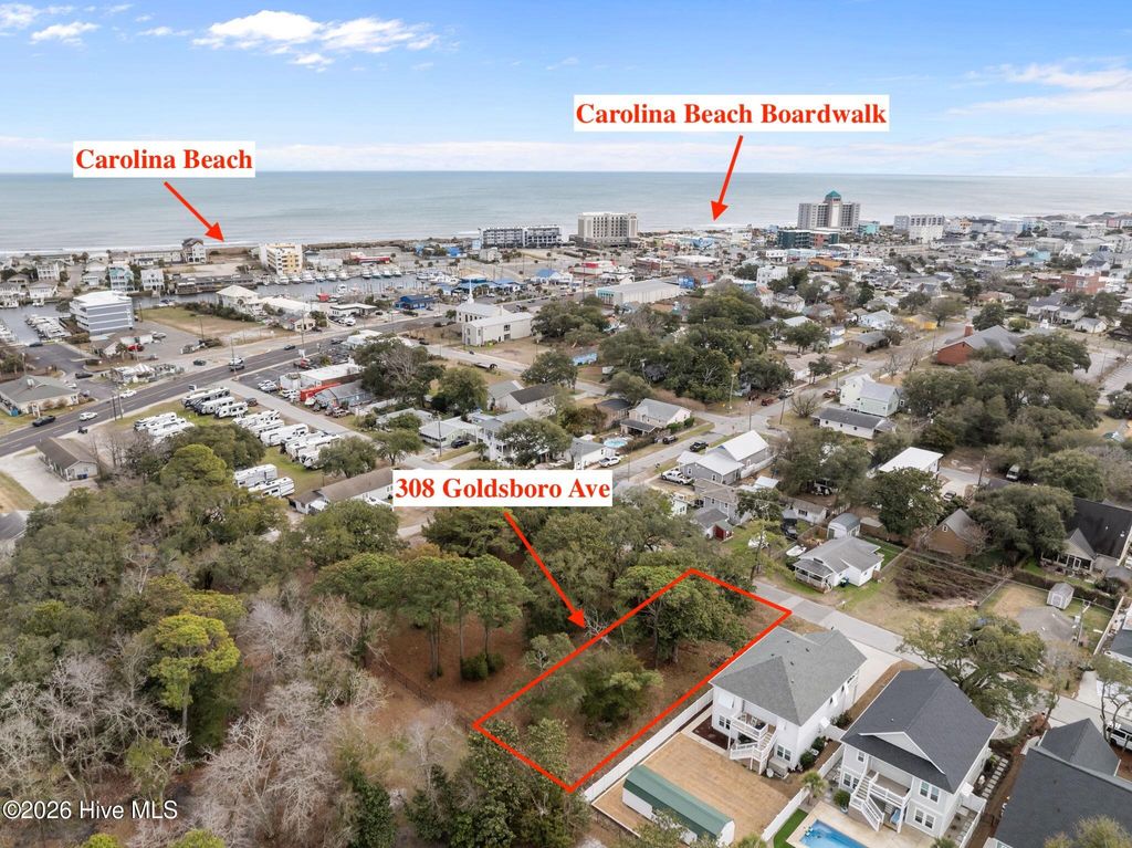 Photo of 300 Goldsboro Avenue, Carolina Beach, NC 28428 (MLS # 100557953)