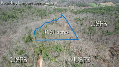 Vacant Land For Sale - 457 Youngblood Drive<br/> Union County, Blairsville, GA 30512