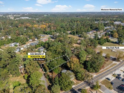 Vacant Land For Sale - 542 Basin Street Street<br/> Richmond County, Augusta, GA 30909