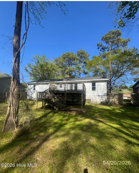 Tiny photo for 846 Mill River Road, Jacksonville, NC 28540 (MLS # 100573654)