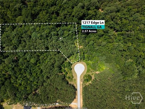Vacant Land For Sale - 1217 Edge Lane<br/> Tignall, GA 30668
