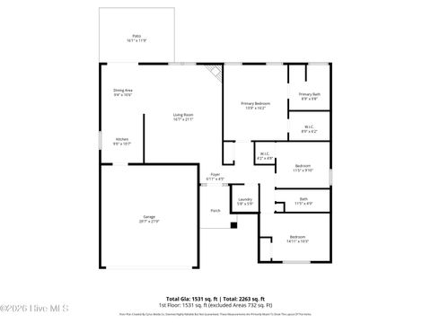 Tiny photo for 136 Braeburn Boulevard, Richlands, NC 28574 (MLS # 100560152)