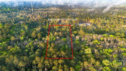 Vacant Land For Sale - 4 Little Mccall Road<br/> Rincon, GA 31326