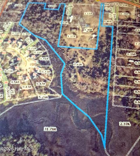 Vacant Land For Sale - 2421 Mayberry Loop Road<br/> Morehead City, NC 28557