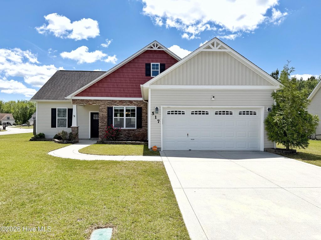Photo of 517 New Hanover Trail, Jacksonville, NC 28546 (MLS # 100573381)