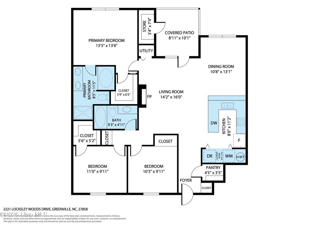 Photo of 2221 Locksley Woods Drive #G, Greenville, NC 27858 (MLS # 100548082)