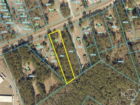 Vacant Land For Sale - 1633 Fort Howard Road<br/> Effingham County, Rincon, GA 31326