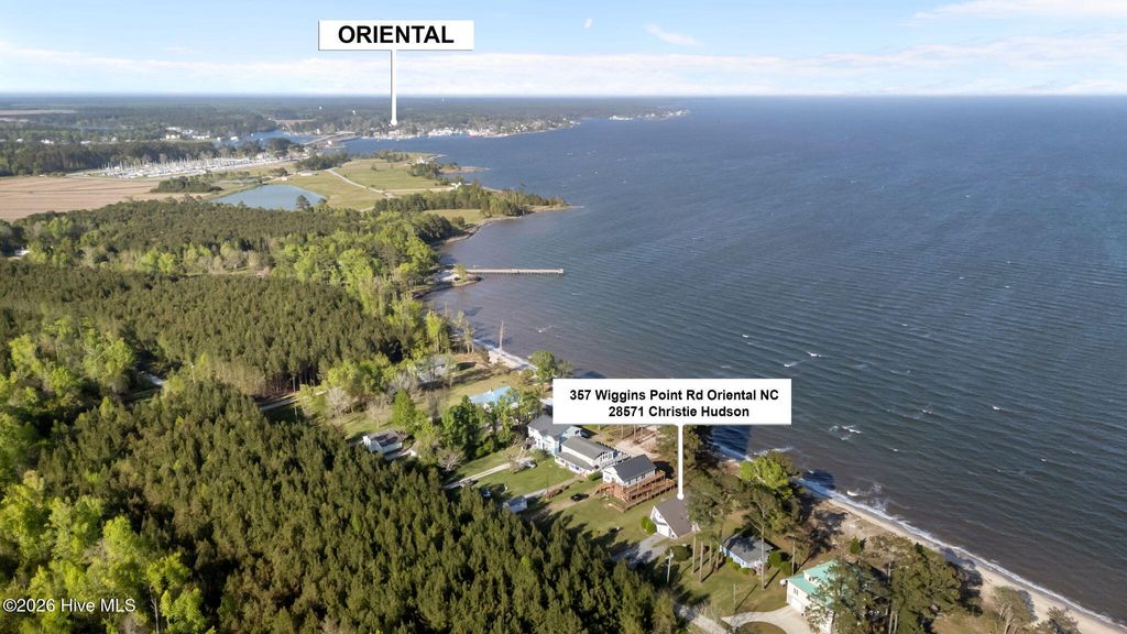 Photo of 357 Wiggins Point Road, Oriental, NC 28571 (MLS # 100568473)