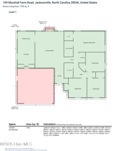 Tiny photo for 109 Marshall Farm Road, Jacksonville, NC 28546 (MLS # 100579070)