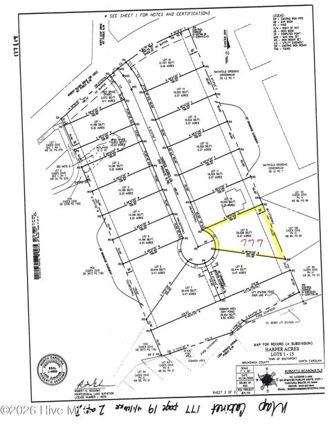 Tiny photo for 777 Harper Acres Lane, Southport, NC 28461 (MLS # 100571047)