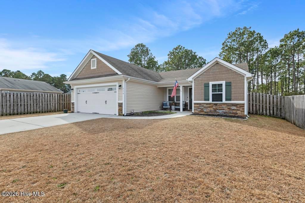 Photo of 116 Oyster Landing Drive, Sneads Ferry, NC 28460 (MLS # 100555022)