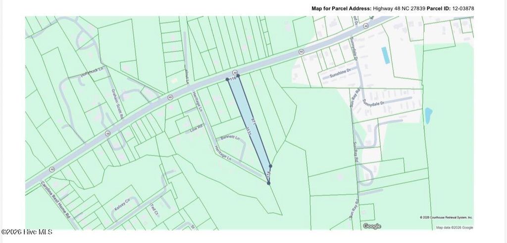 Photo of 0 Sun Ray Road, Roanoke Rapids, NC 27870 (MLS # 100568930)