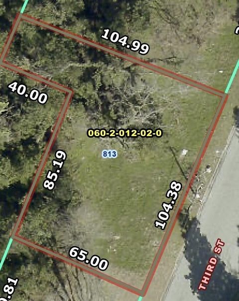 Vacant Land For Sale - 813 3rd Street<br/> Richmond County, Augusta, GA 30901