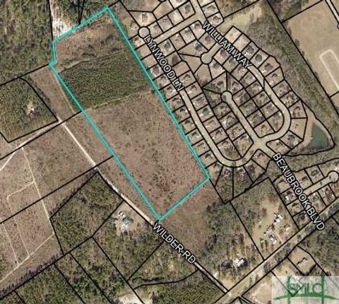 Vacant Land For Sale - S 119 Highway<br/> Effingham County, Springfield, GA 31329