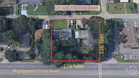 Vacant Land For Sale - 127-131 Inca Road<br/> Chatham County, Savannah, GA 31406