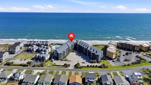 Tiny photo for 1896 New River Inlet Inlt #1412, North Topsail Beach, NC 28460 (MLS # 100563285)
