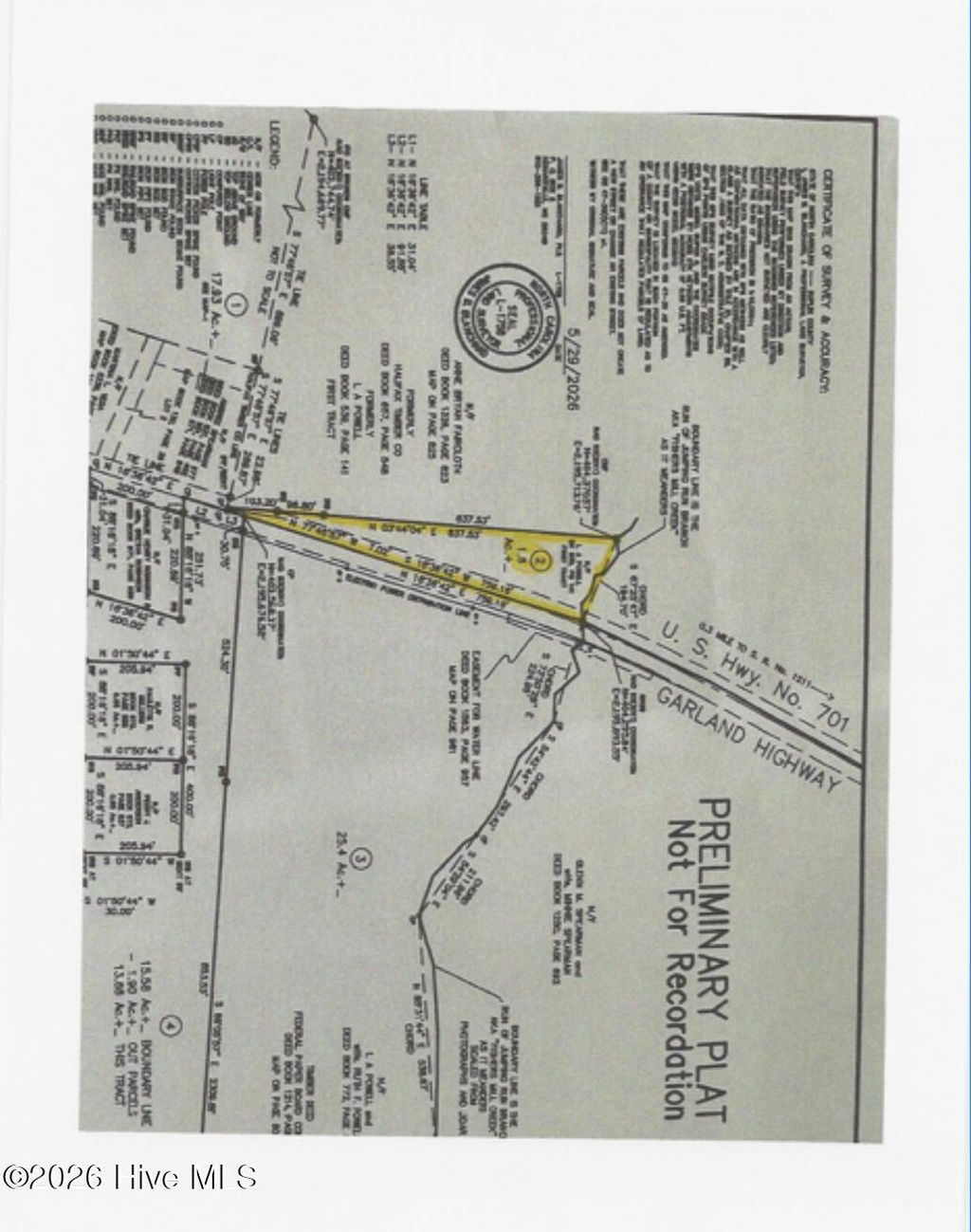 Photo of 00 Garland Highway, Clinton, NC 28328 (MLS # 100586741)
