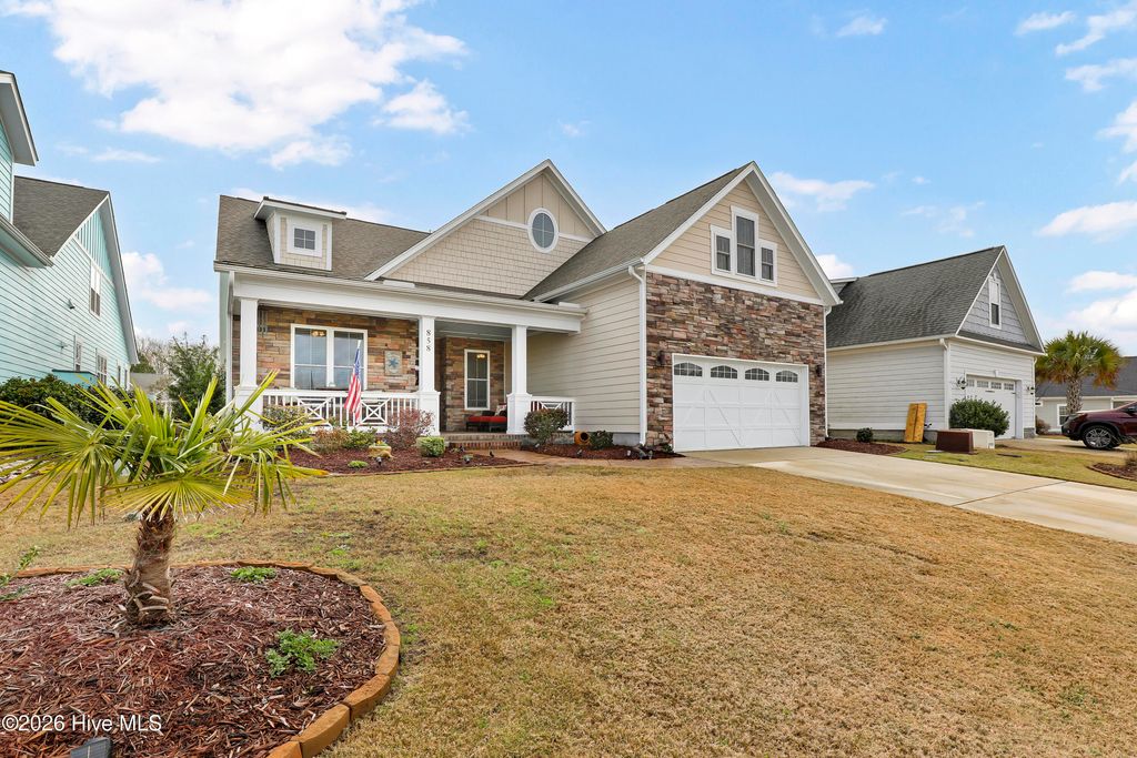 Photo of 858 Lake Willow Way, Holly Ridge, NC 28445 (MLS # 100559745)