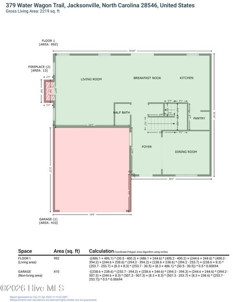 Tiny photo for 379 Water Wagon Trail, Jacksonville, NC 28546 (MLS # 100550621)