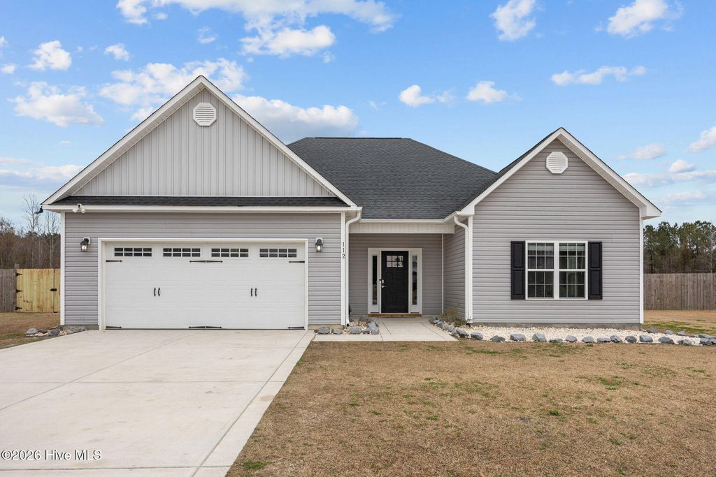 Photo of 112 Village Creek Drive, Maysville, NC 28555 (MLS # 100552383)