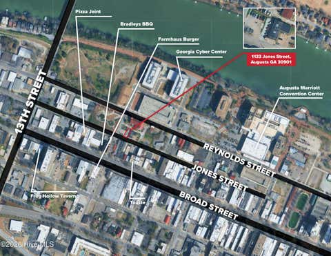 Vacant Land For Sale - 1133 Jones Street<br/> Augusta, GA 30901