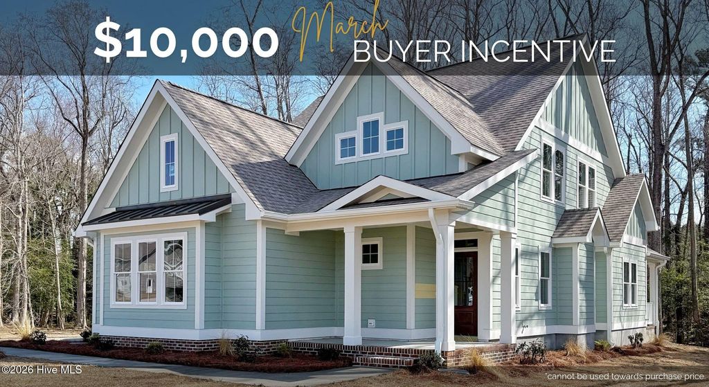 Photo of 179 S Brightleaf Drive, Minnesott Beach, NC 28510 (MLS # 100556940)