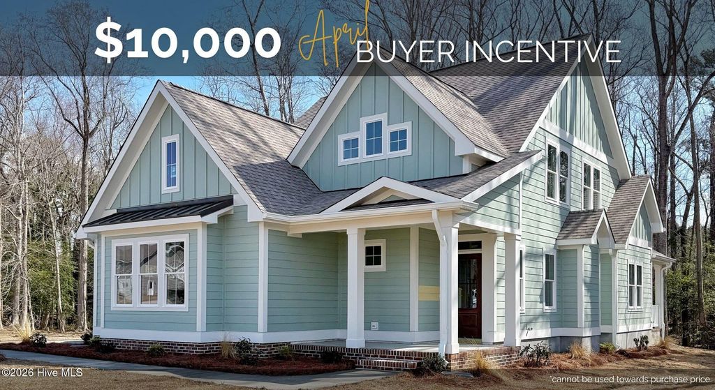 Photo of 179 S Brightleaf Drive, Minnesott Beach, NC 28510 (MLS # 100556940)