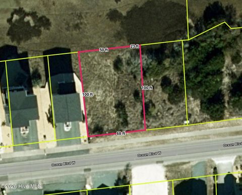 Tiny photo for 838 Ocean Boulevard W, Holden Beach, NC 28462 (MLS # 100583949)