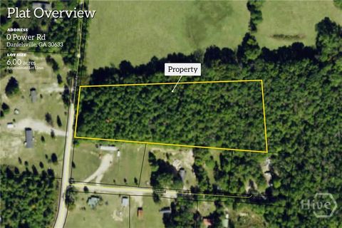 Vacant Land For Sale - Power Rd<br/> Danielsville, GA 30633