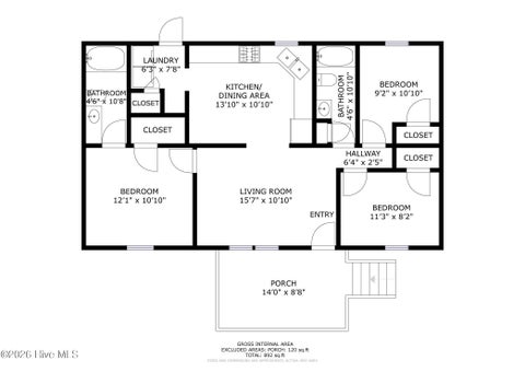 Tiny photo for 1941 Estate Street SW, Supply, NC 28462 (MLS # 100606274)