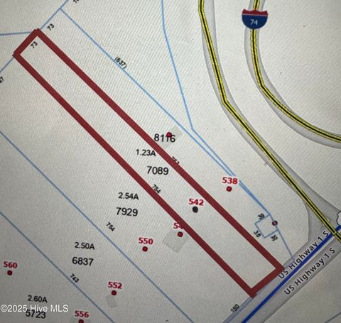 Vacant Land For Sale - 536 Us Highway 1 Hwy<br/> Rockingham, NC 28379
