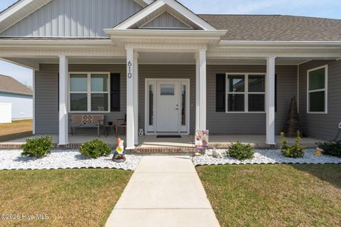 Tiny photo for 610 Bright Harvest Drive, Maysville, NC 28555 (MLS # 100560747)