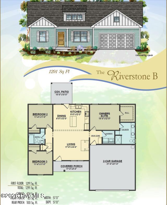 Photo of 315 Creeks Edge Drive, Pikeville, NC 27863 (MLS # 100580784)