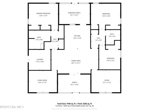 Tiny photo for 94 Evergreen Drive, Hubert, NC 28539 (MLS # 100573575)