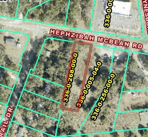 Vacant Land For Sale - 1412 Hephzibah - Mcbean Road<br/> Hephzibah, GA 30815