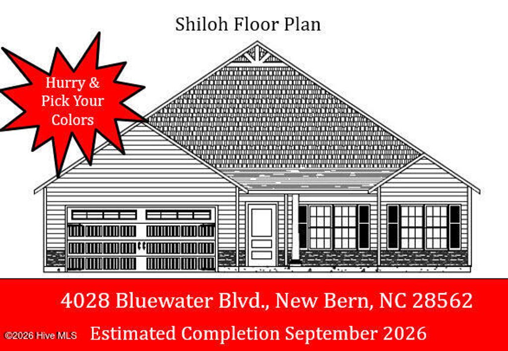 Photo of 4028 Bluewater Boulevard, New Bern, NC 28562 (MLS # 100562073)