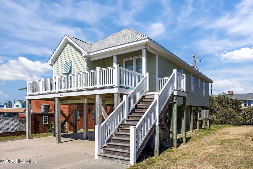 Photo of 115 E Bogue Boulevard, Atlantic Beach, NC 28512 (MLS # 100561981)