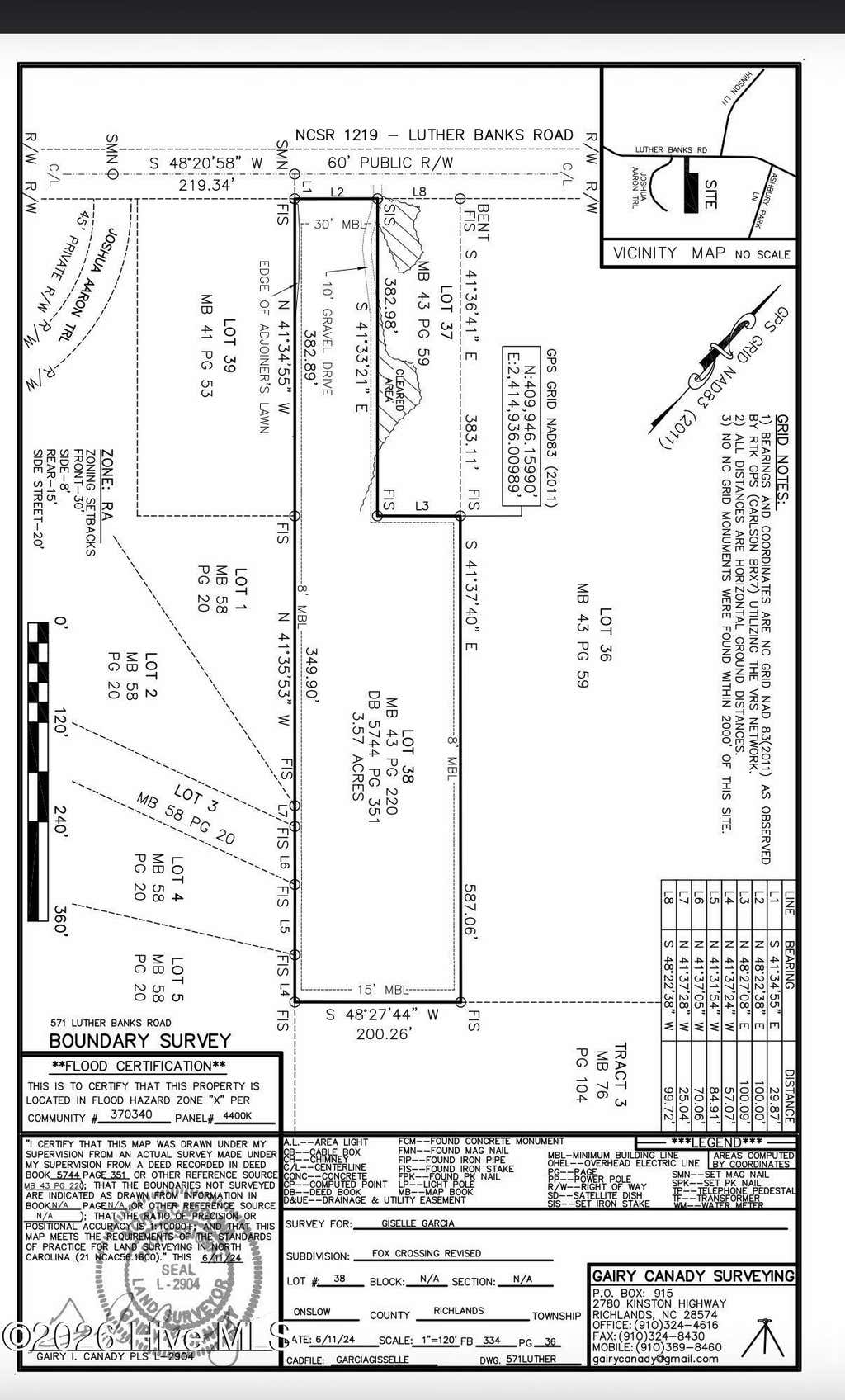 Photo of 571 Luther Banks Road, Richlands, NC 28574 (MLS # 100597124)