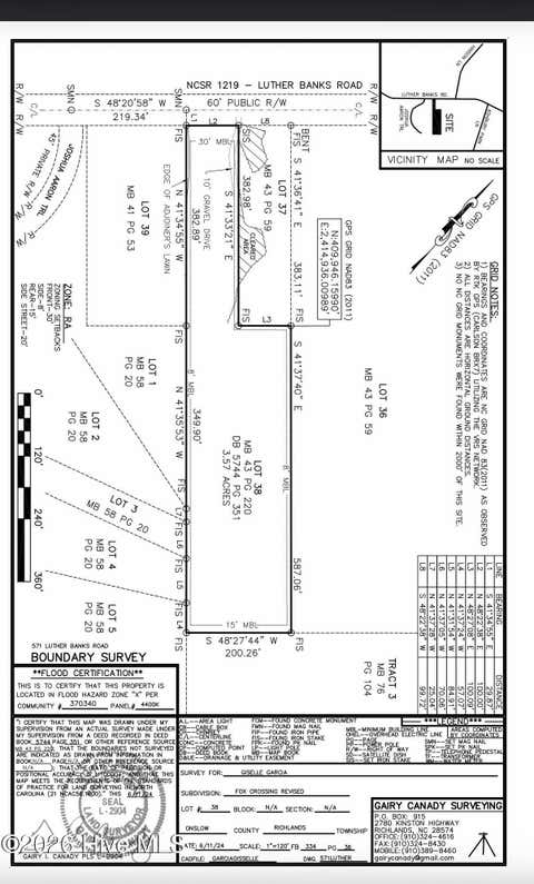 Tiny photo for 571 Luther Banks Road, Richlands, NC 28574 (MLS # 100597124)