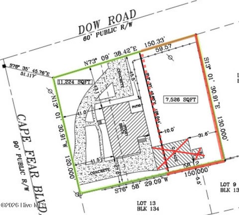 Tiny photo for 814 Cape Fear Boulevard, Carolina Beach, NC 28428 (MLS # 100604234)