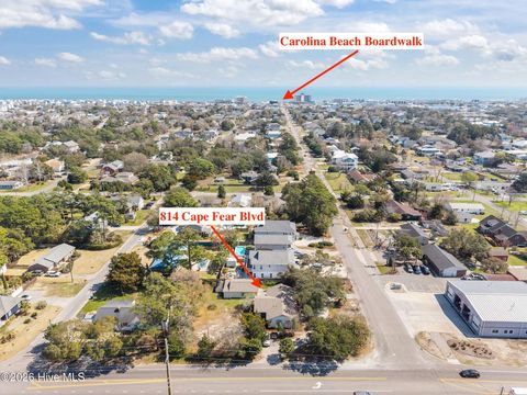 Tiny photo for 814 Cape Fear Boulevard, Carolina Beach, NC 28428 (MLS # 100560158)