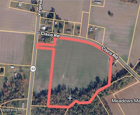 Vacant Land For Sale - 104 Cisco Road<br/> Tyner, NC 27980